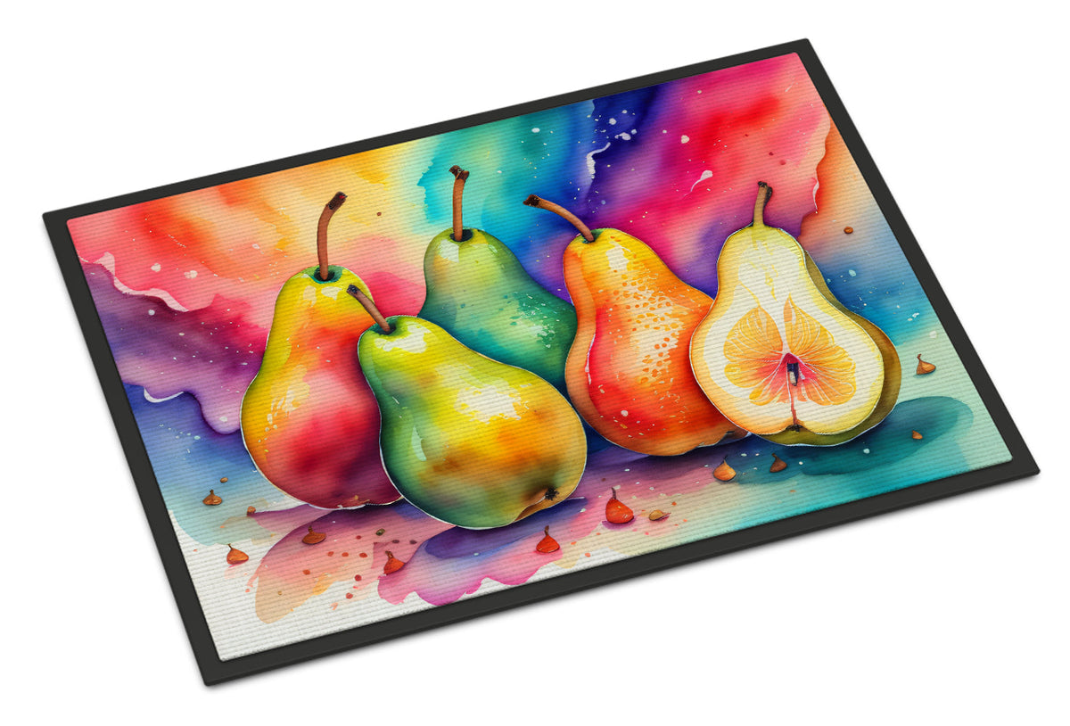 Colorful Pears Doormat