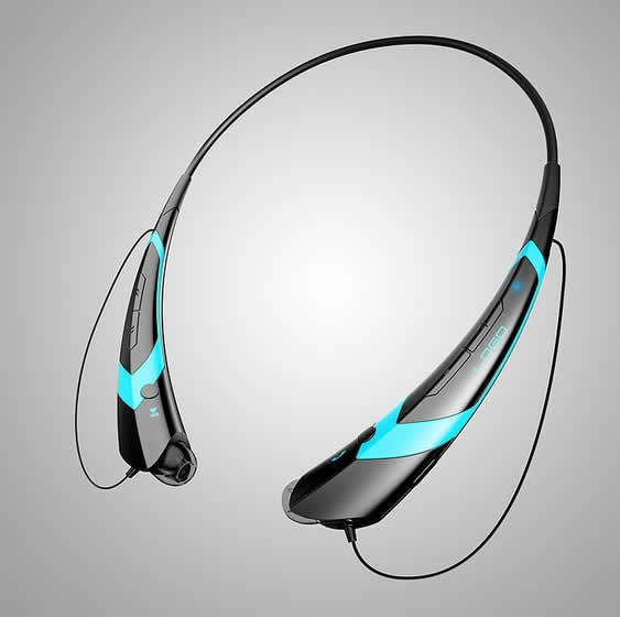 Music & Sound Collar Headphones with Magnetic Earbuds
