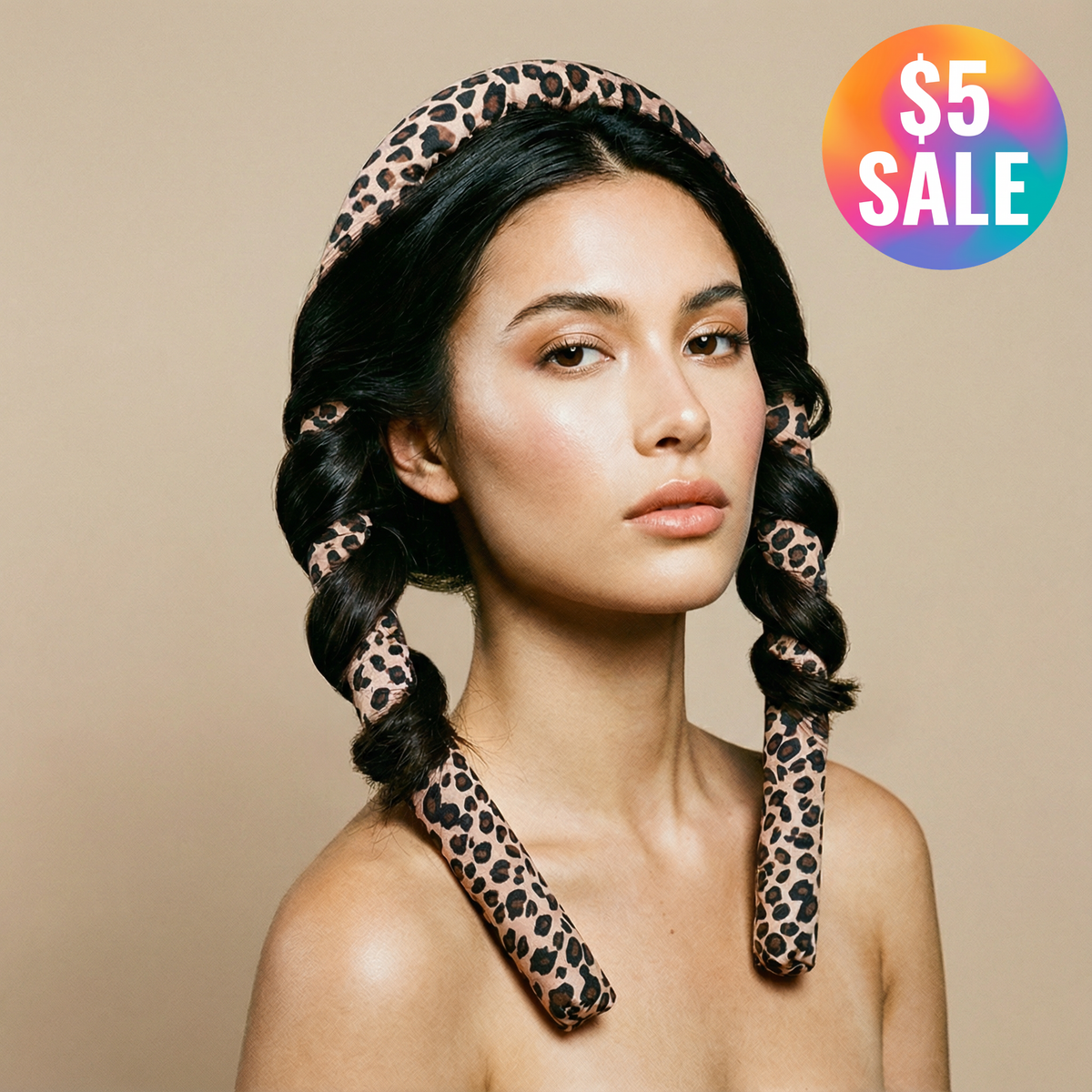 Heatless Roller Set | 4-Piece Hair Curler Set  | Hair Accessories