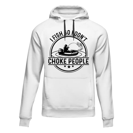 I Fish So I Don't Choke People v2 Unisex Hoodie