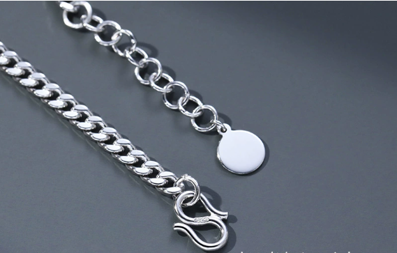 Vintage Thai Silver Bracelet for Men's Fashion (Copy)