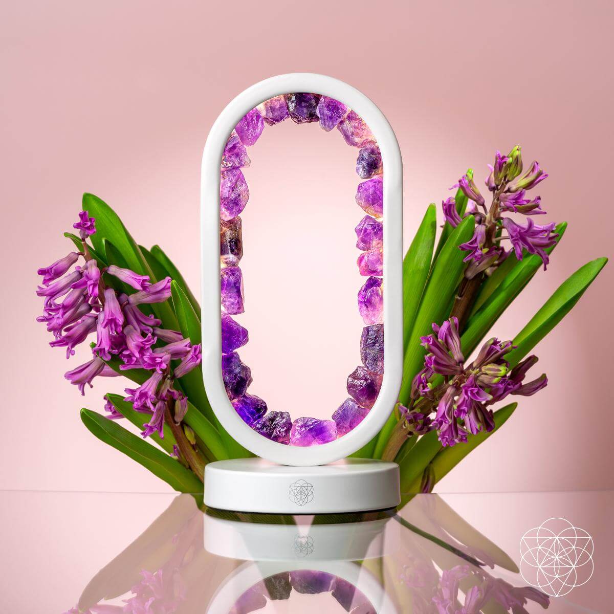 Portal to Peace - Amethyst Lamp