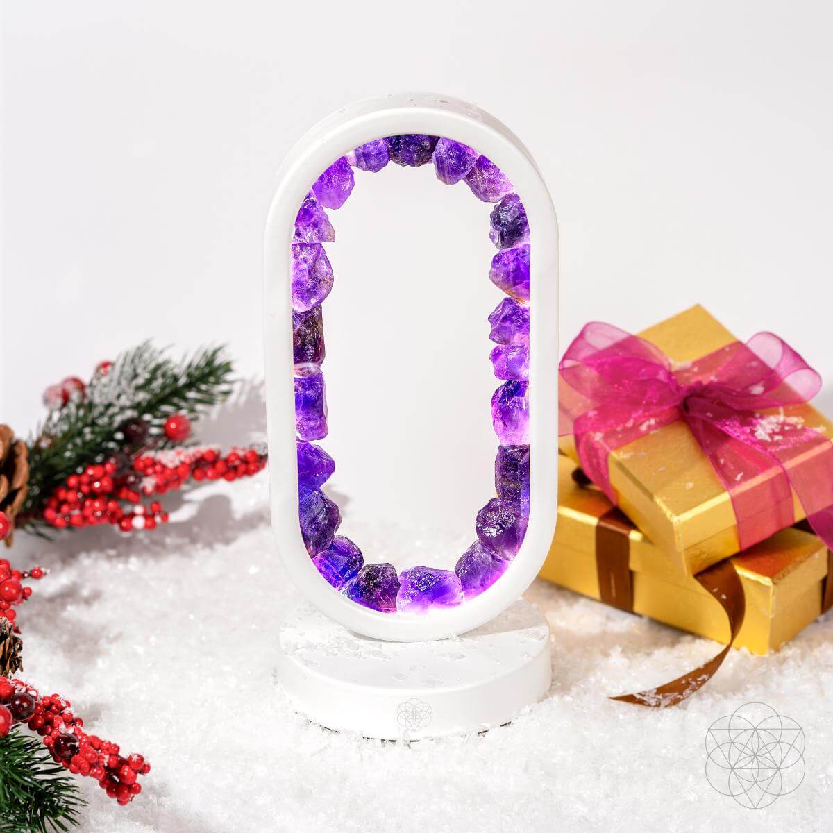 Portal to Peace - Amethyst Lamp